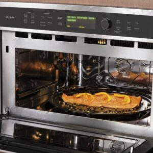 GE Profile - Advantium 27" Built-In Single Electric Wall Oven - Stainless Steel