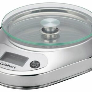 Cuisinart - PrecisionChef Digital Kitchen Scale - Stainless-Steel