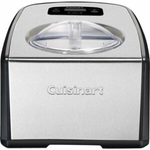 Cuisinart - Ice Cream and Gelato Maker - Black/Stainless Steel