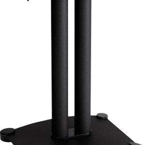 Sanus - Foundations Steel Series Center-Channel Speaker Stand - Black