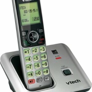 VTech - Cordless Phone with Caller ID/Call Waiting - Silver