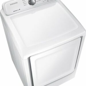 Samsung - 7.2 Cu. Ft. Electric Dryer with 8 Cycles - White