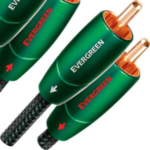 AudioQuest - Evergreen 6.6' Analog RCA Cable - Green