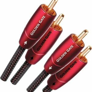 AudioQuest - Golden Gate 6.6' Analog RCA Cable - Red