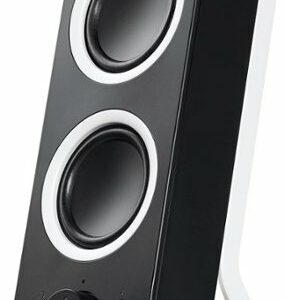 Logitech - Z200 2.0 Multimedia Speakers with Stereo Sound (2-Piece) - Black