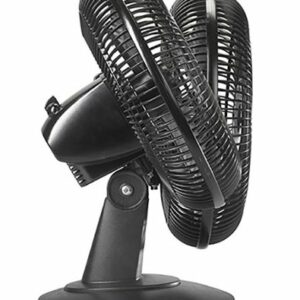 Lasko - 12 in. Oscillating Personal Table Fan with 3 Speeds - Black