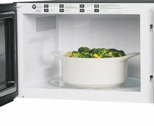 GE - 1.4 Cu. Ft. Mid-Size Microwave - Black