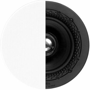 Definitive Technology - DI Series 4-1/2" Round In-Ceiling Speaker (Each) - White