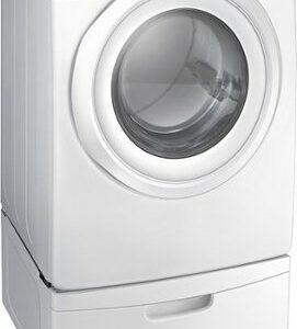 Samsung - 7.5 Cu. Ft. Stackable Electric Dryer with Sensor Dry - White