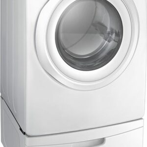 Samsung - 7.5 Cu. Ft. Stackable Electric Dryer with Sensor Dry - White