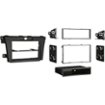 Metra - Dash Kit for Select 2010-2012 Mazda CX-7 DIN DDIN - Black