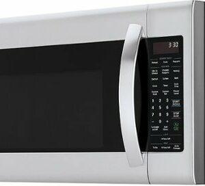 LG - 2.0 Cu. Ft. Over-the-Range Microwave with EasyClean - Stainless Steel