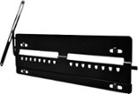 Peerless-AV - Designer Tilt, Swivel Display Wall Mount For Most 24" - 50" Flat Panel Displays - Black, Gloss Black