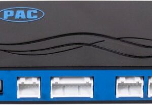 PAC - Radio Replacement and Steering Wheel Control Interface with OnStar Retention for Select GM Vehicles - Blue/Black