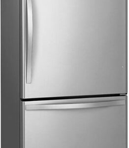 Whirlpool - 21.9 Cu. Ft. Bottom-Freezer Refrigerator - Stainless Steel