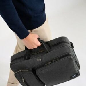 Solo New York - Urban Convertible Laptop Briefcase Backpack for 15.6" Laptop - Gray