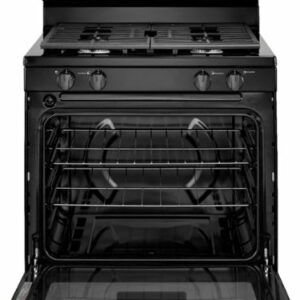 Whirlpool - 5.1 Cu. Ft. Freestanding Gas Range - Black