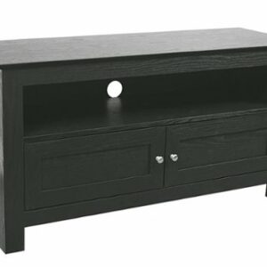 Walker Edison - 44" Transitional TV Stand Cabinet for Most Flat-Panel TVs Up to 50" - Black