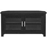 Walker Edison - Corner TV Cabinet for Most TVs Up to 48" - Black