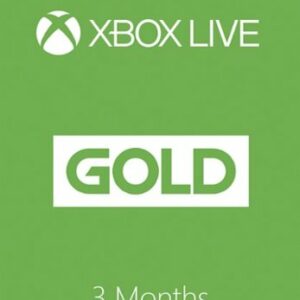 Microsoft - Xbox Live 3 Month Gold Membership