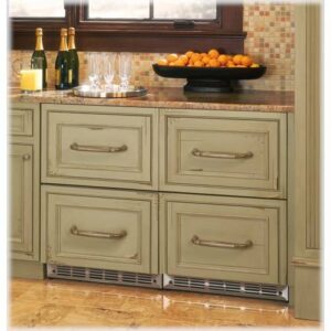 Monogram - 5 Cu.Ft. Built-In Compact Refrigerator - Custom Panel Ready