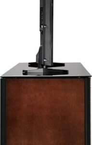 Insignia™ - TV Stand for Most Flat-Panel TVs Up to 70" - Black/Brown