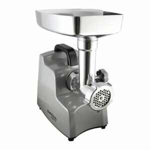 Chef'sChoice - 720 Professional Commercial Food/Meat Grinder with Three-Way Control Switch for Grinding Stuffing & Reverse - Silver