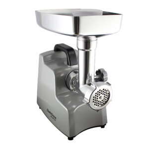 Chef'sChoice - 720 Professional Commercial Food/Meat Grinder with Three-Way Control Switch for Grinding Stuffing & Reverse - Silver