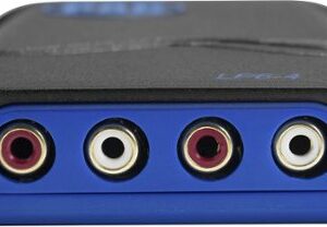 PAC - LocPRO 4-Channel Line Output Converter - Black/Blue