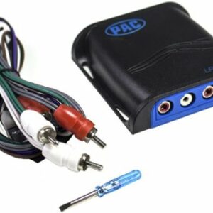 PAC - LocPRO 4-Channel Line Output Converter - Black/Blue