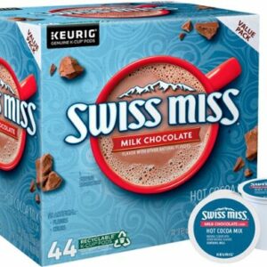 Swiss Miss - Milk Chocolate Hot Cocoa, Keurig Single-Serve K-Cup Pods, 44 Count