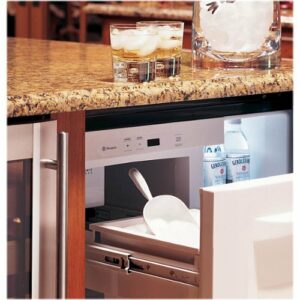 Monogram - 4.3 Cu. Ft. Built-In Mini Fridge - Custom Panel Ready