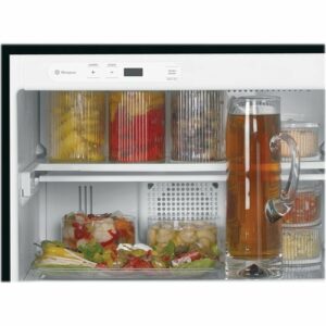 Monogram - 5.4 Cu. Ft. Built-In Mini Fridge - Custom Panel Ready