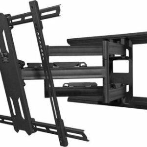 Kanto - Full-Motion TV Wall Mount for Most 39" - 80" TVs - Extends 24" - Black