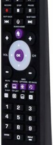 RCA - 3-Device Backlit Universal Remote - Black