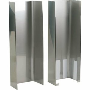 Ceiling Extension Duct Cover for Select Monogram 36" Range Hoods - Silver