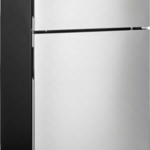 Whirlpool - 18.2 Cu. Ft. Top-Freezer Refrigerator - Stainless Steel