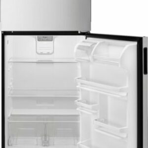 Whirlpool - 18.2 Cu. Ft. Top-Freezer Refrigerator - Stainless Steel