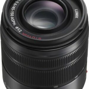 Panasonic - Lumix G Vario 45-150mm f/4.0-5.6 ASPH. Mega O.I.S. Zoom Lens, H-FS45150K - Black