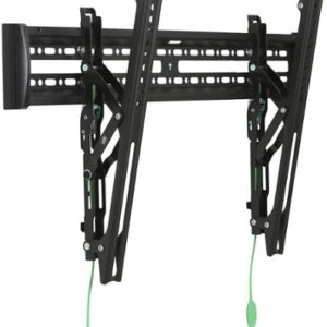 Kanto - Tilting TV Wall Mount for Most 32" - 60" Flat-Panel TVs - Black