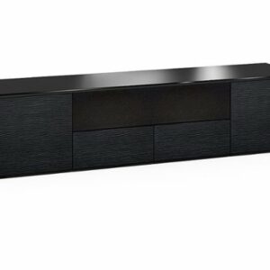 Salamander Designs - Chicago AV Cabinet for Most TVs up to 85" - Black Oak