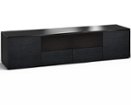 Salamander Designs - Chicago AV Cabinet for Most TVs up to 85" - Black Oak