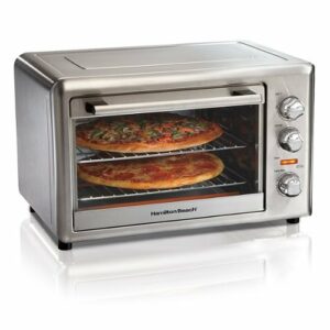 Hamilton Beach - Countertop convection oven with rotisserie - Stainless Steel