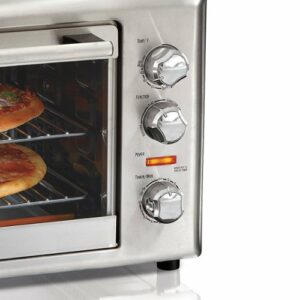 Hamilton Beach - Countertop convection oven with rotisserie - Stainless Steel