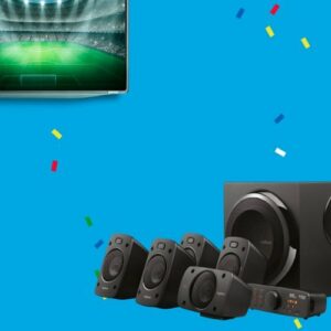 Logitech - Z906 5.1-Channel Satellite Surround Sound Speaker System (6-Piece) - Black