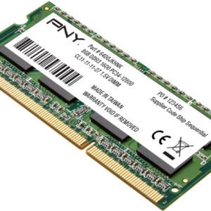 PNY - 8GB 1600 MHz DDR3 SoDIMM Laptop Memory - Green