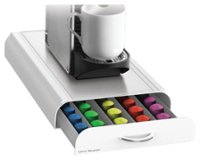 Mind Reader - Anchor Drawer for Nespresso Capsules - White