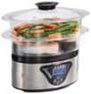 Hamilton Beach - 5.5-Quart Digital Steamer - Silver