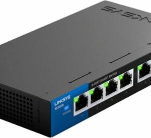 Linksys - 8-Port Gigabit Ethernet Switch - Black