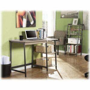 Homestar - Laptop Desk with Bookcase - Reclaimed Wood